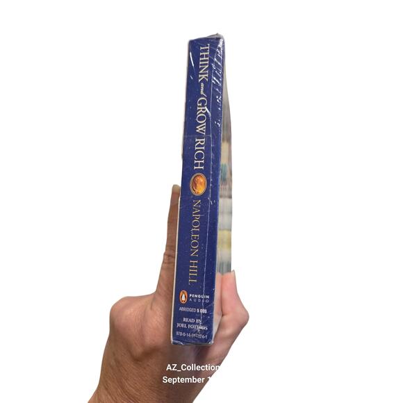 Think and grow rich by Napoleon Hill audiobook CD new 9780143143741 - Picture 3 of 7